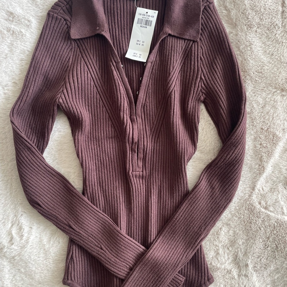 Abercrombie chocolate body suit